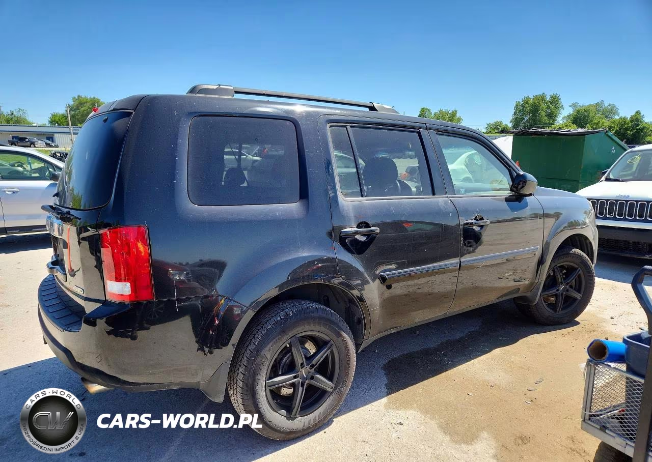 2010 Honda Pilot Ex VIN:5FNYF4H45AB037273 - 3