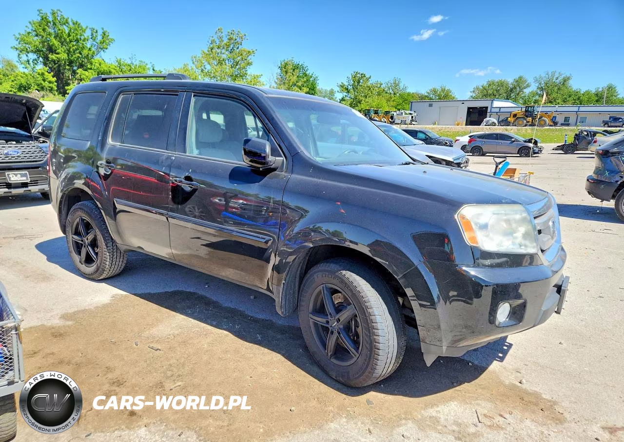 2010 Honda Pilot Ex VIN:5FNYF4H45AB037273 - 4