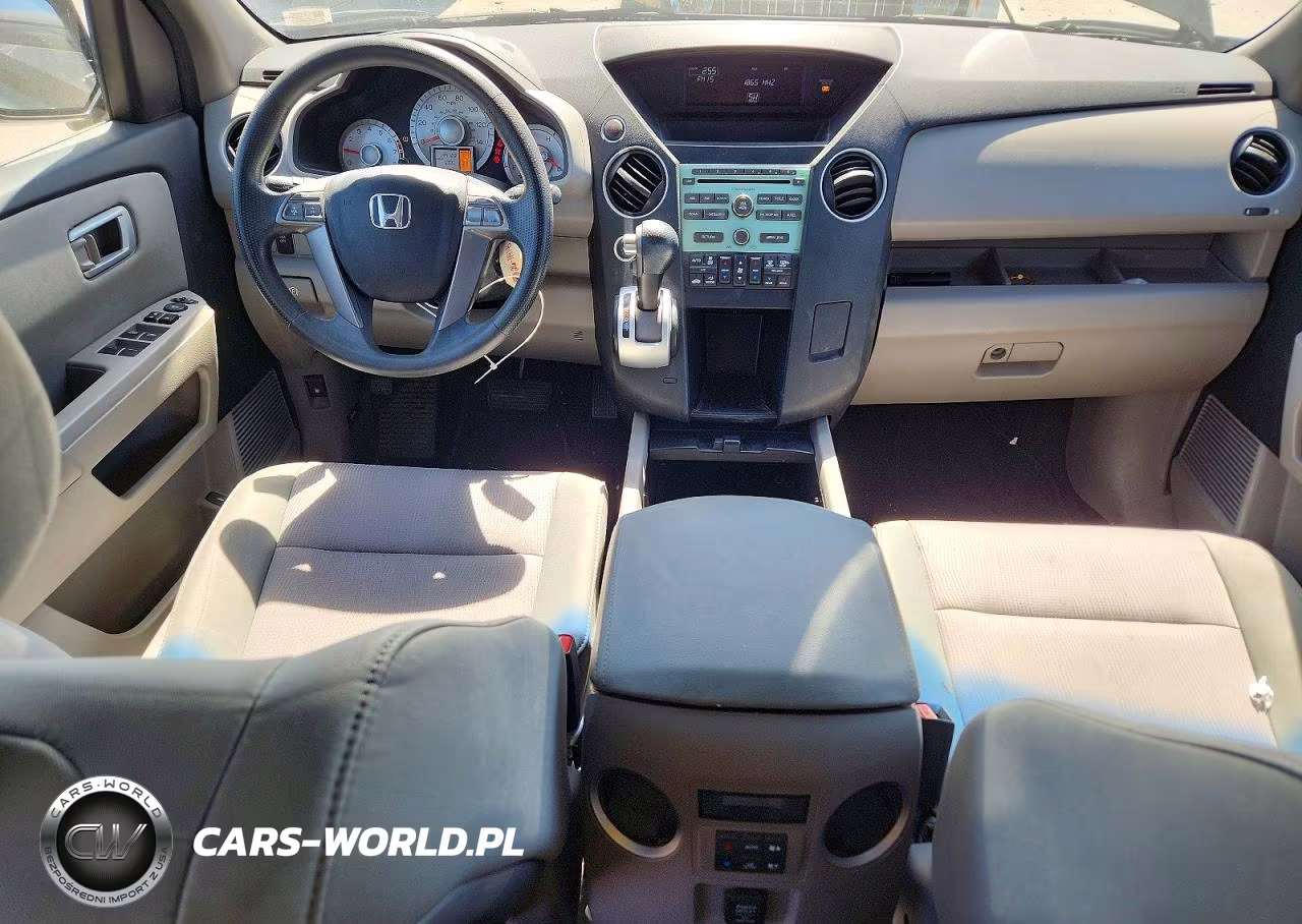 2010 Honda Pilot Ex VIN:5FNYF4H45AB037273 - 8