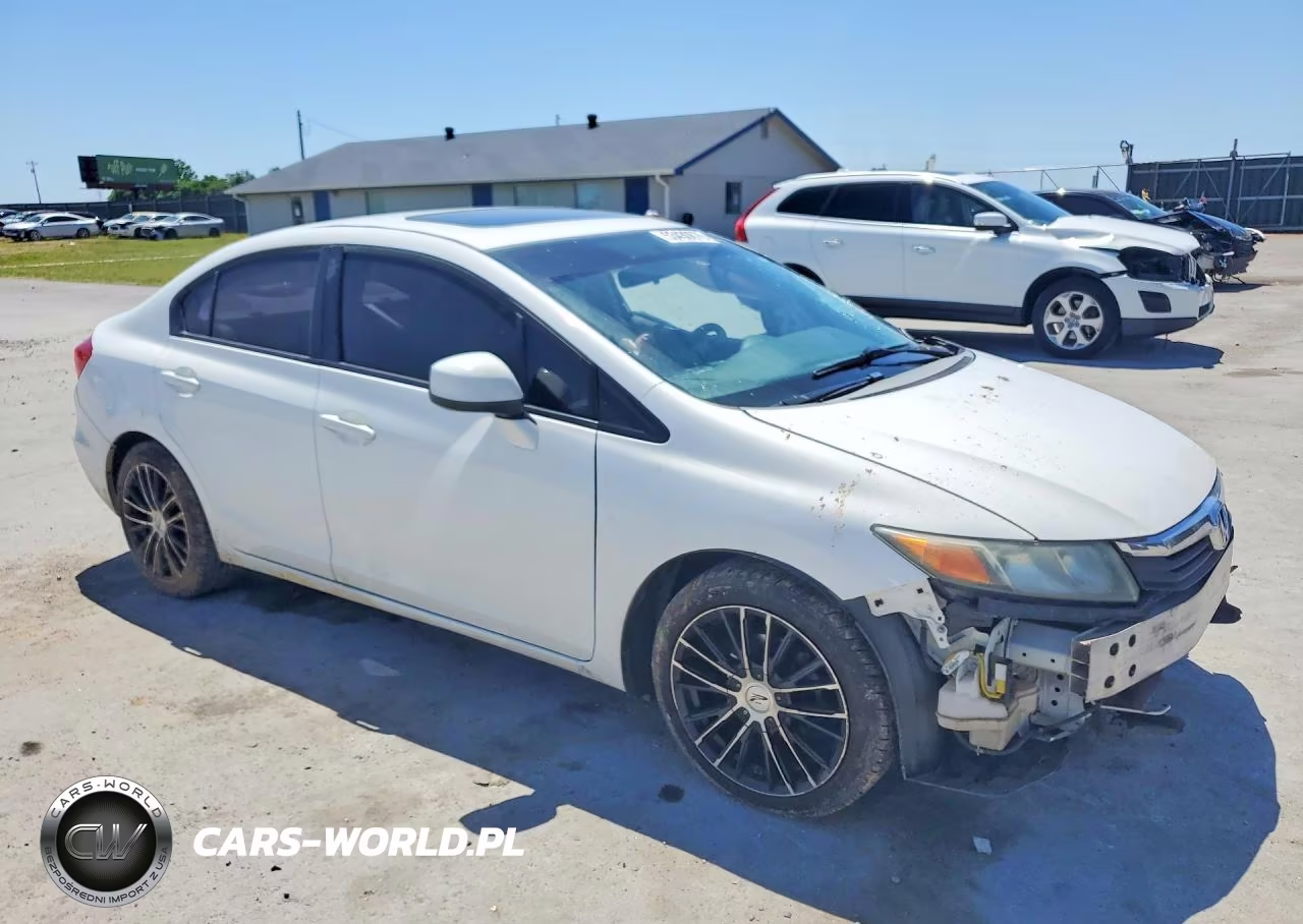 2012 Honda Civic Ex VIN:19XFB2F86CE067744 - 4