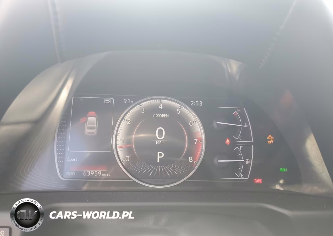 2019 Lexus Es 350 VIN:58ABZ1B1XKU030228 - 9