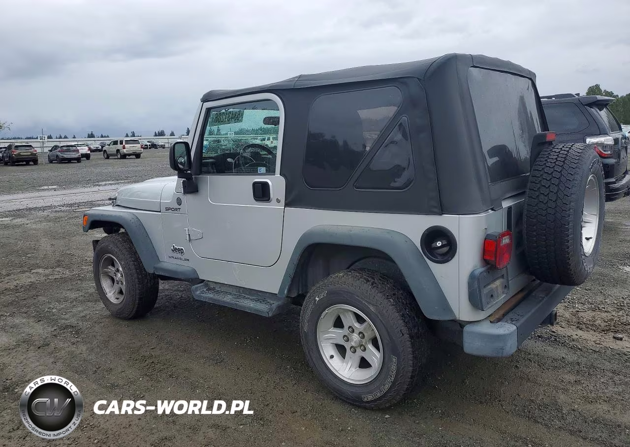 2004 Jeep Wrangler - Tj Sport VIN:1J4FA49S04P794959 - 2