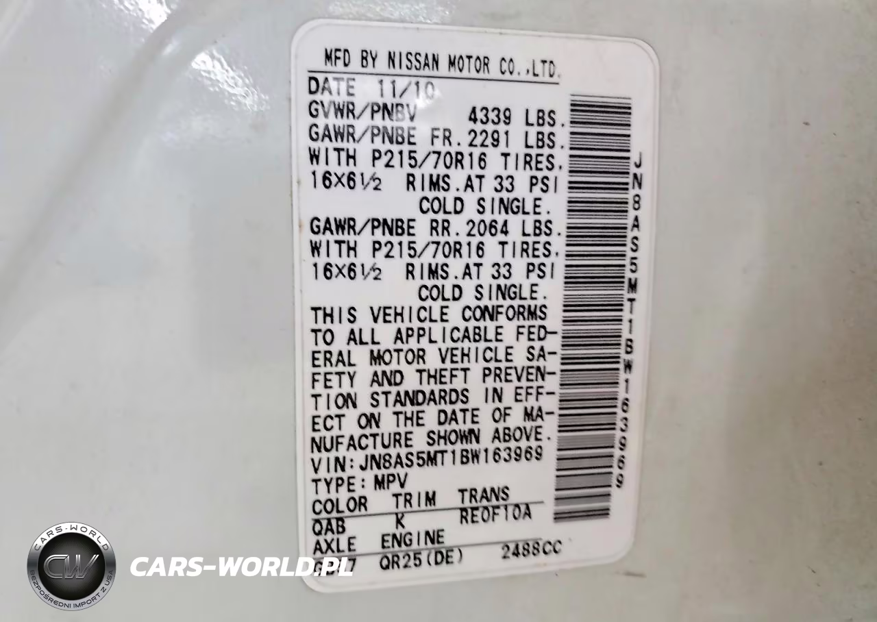 2011 Nissan Rogue S VIN:JN8AS5MT1BW163969 - 12