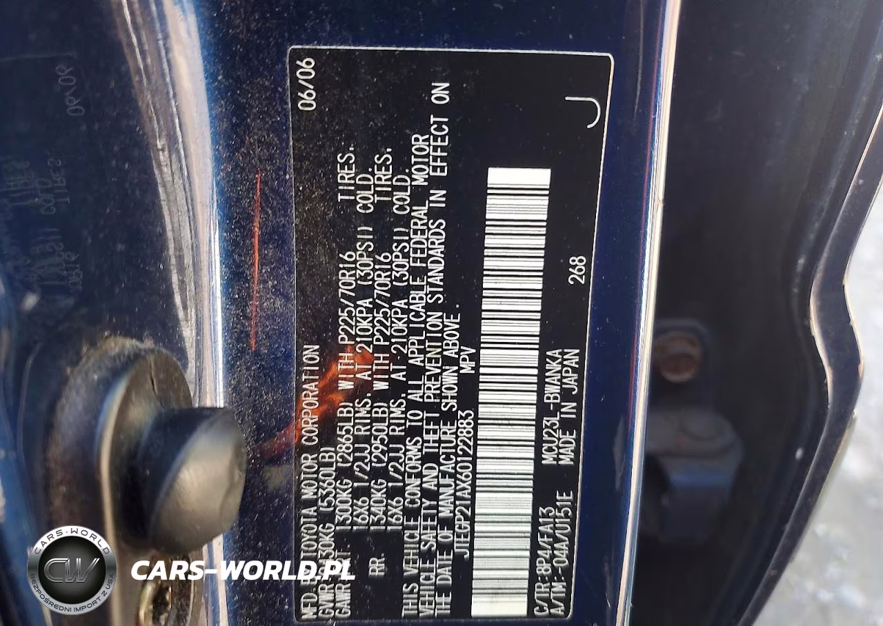 2006 Toyota Highlander Limited VIN:JTEGP21AX60122883 - 13
