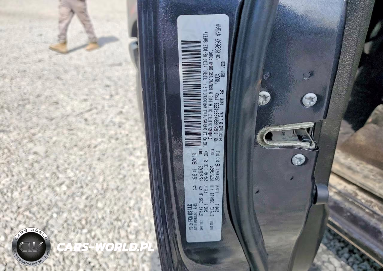 2019 Ram 1500 Classic Slt VIN:1C6RR7GG4KS674353 - 12