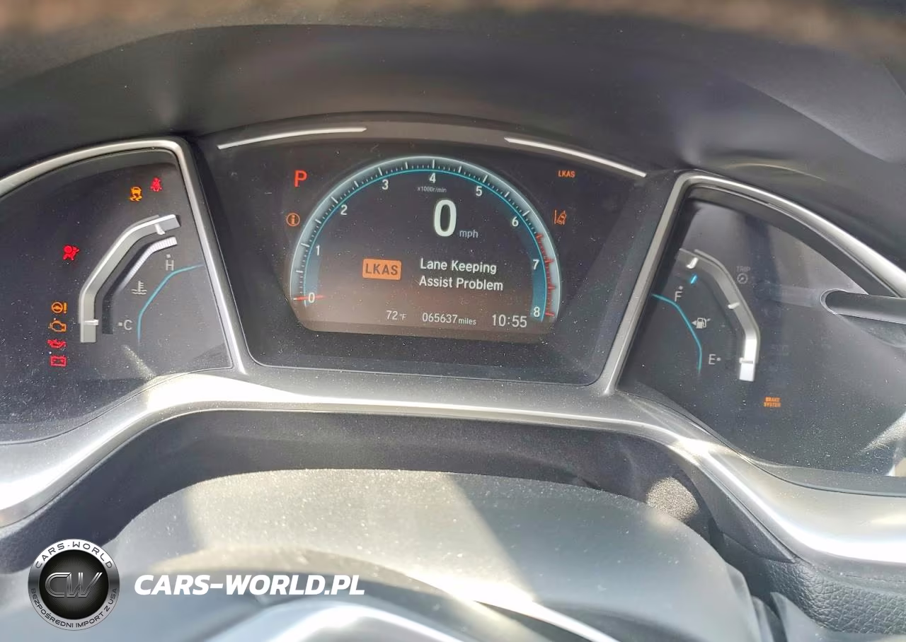 2018 Honda Civic Touring VIN:JHMFC1F91JX013361 - 9