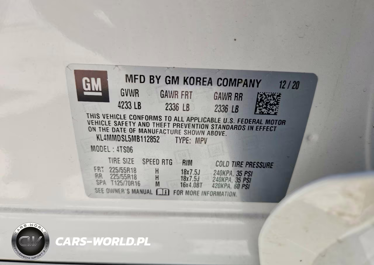 2021 Buick Encore Gx Select VIN:KL4MMDSL5MB112852 - 12