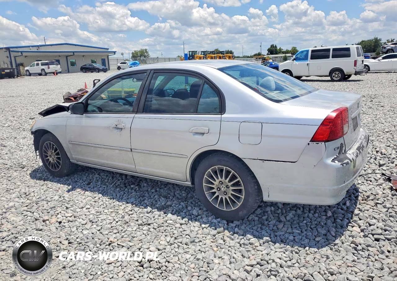 2005 Honda Civic Lx VIN:2HGES16675H582555 - 2