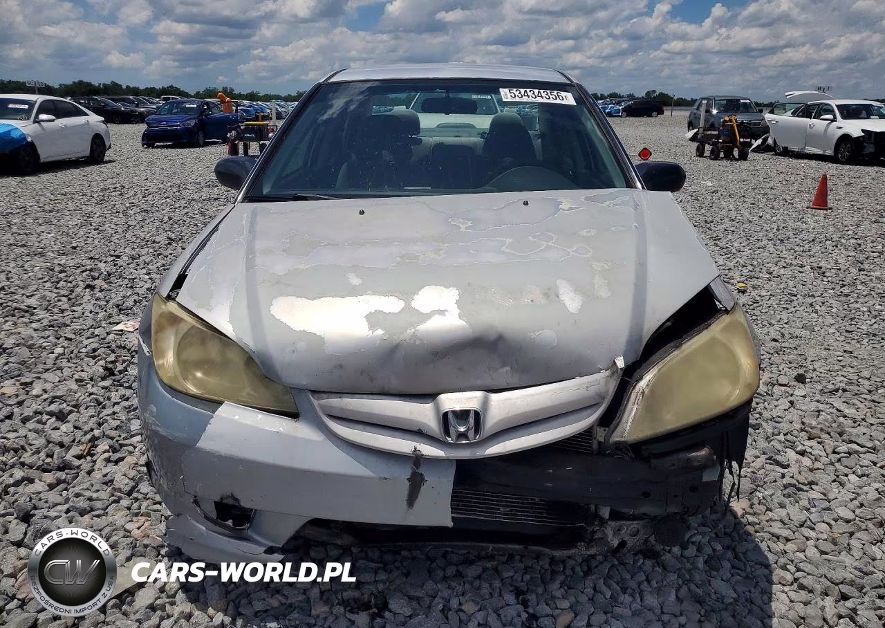 2005 Honda Civic Lx VIN:2HGES16675H582555 - 5