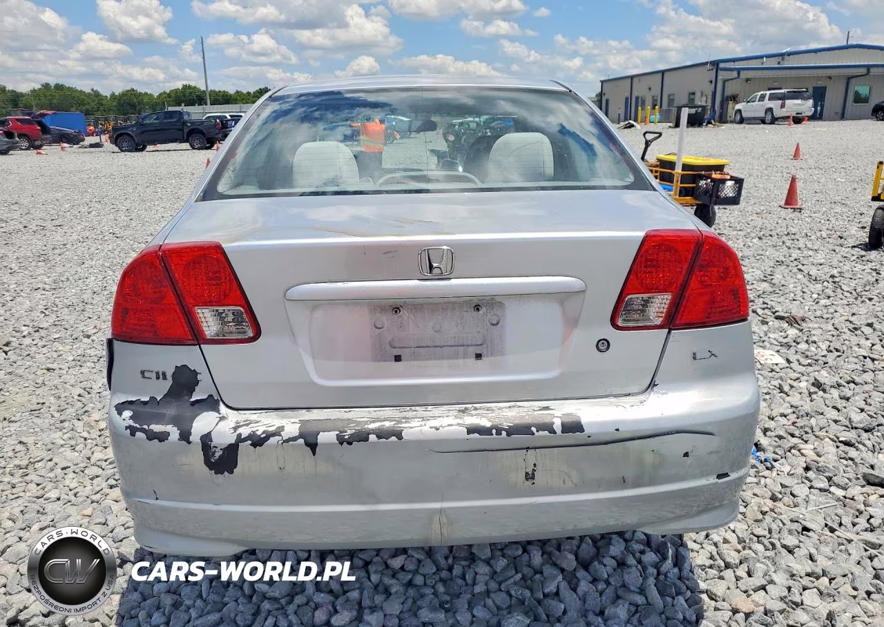 2005 Honda Civic Lx VIN:2HGES16675H582555 - 6
