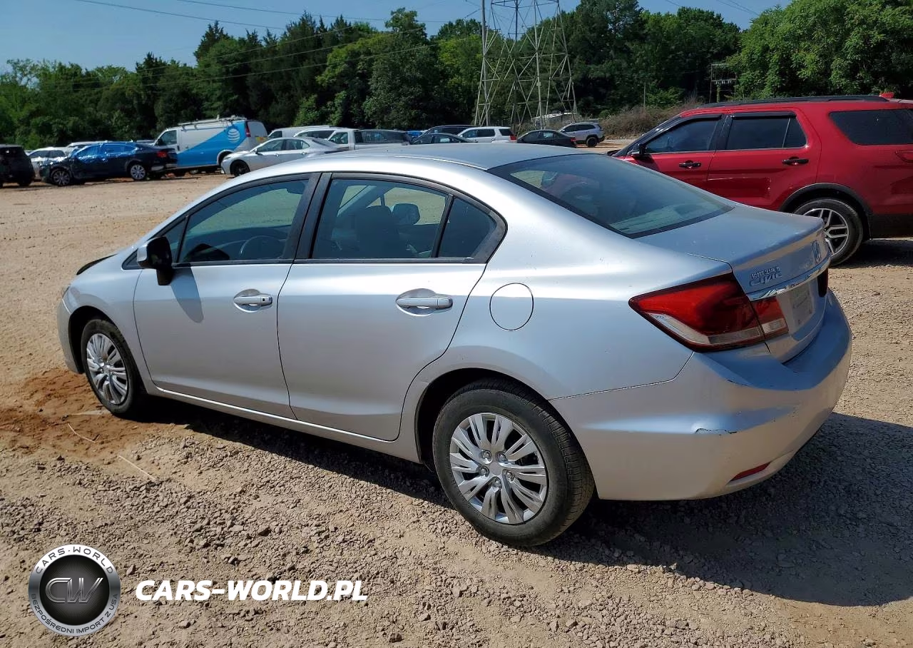 2013 Honda Civic Lx VIN:2HGFB2F52DH546238 - 2