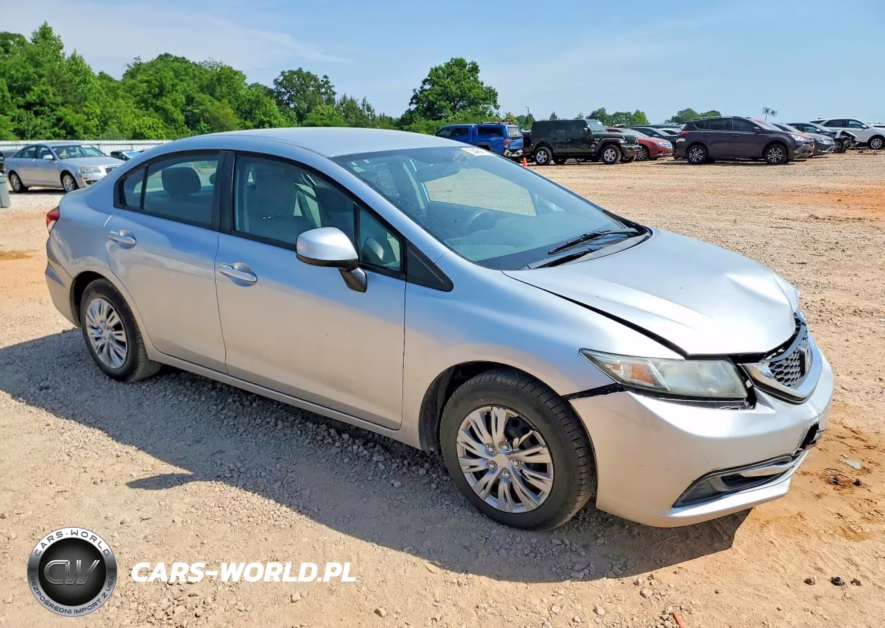 2013 Honda Civic Lx VIN:2HGFB2F52DH546238 - 4