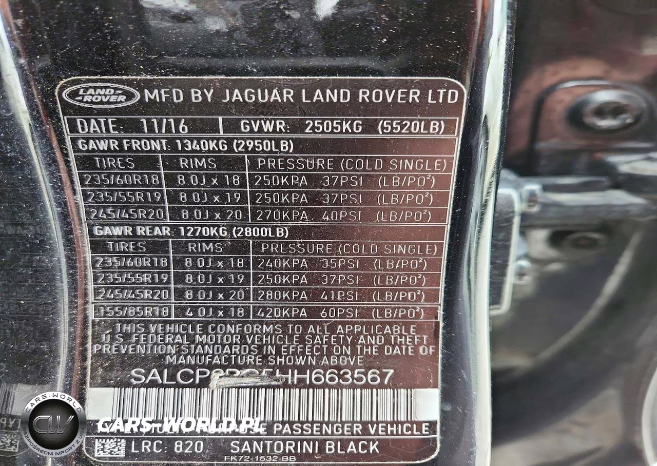 2017 Land Rover Discovery Sport Se VIN:SALCP2BG5HH663567 - 14