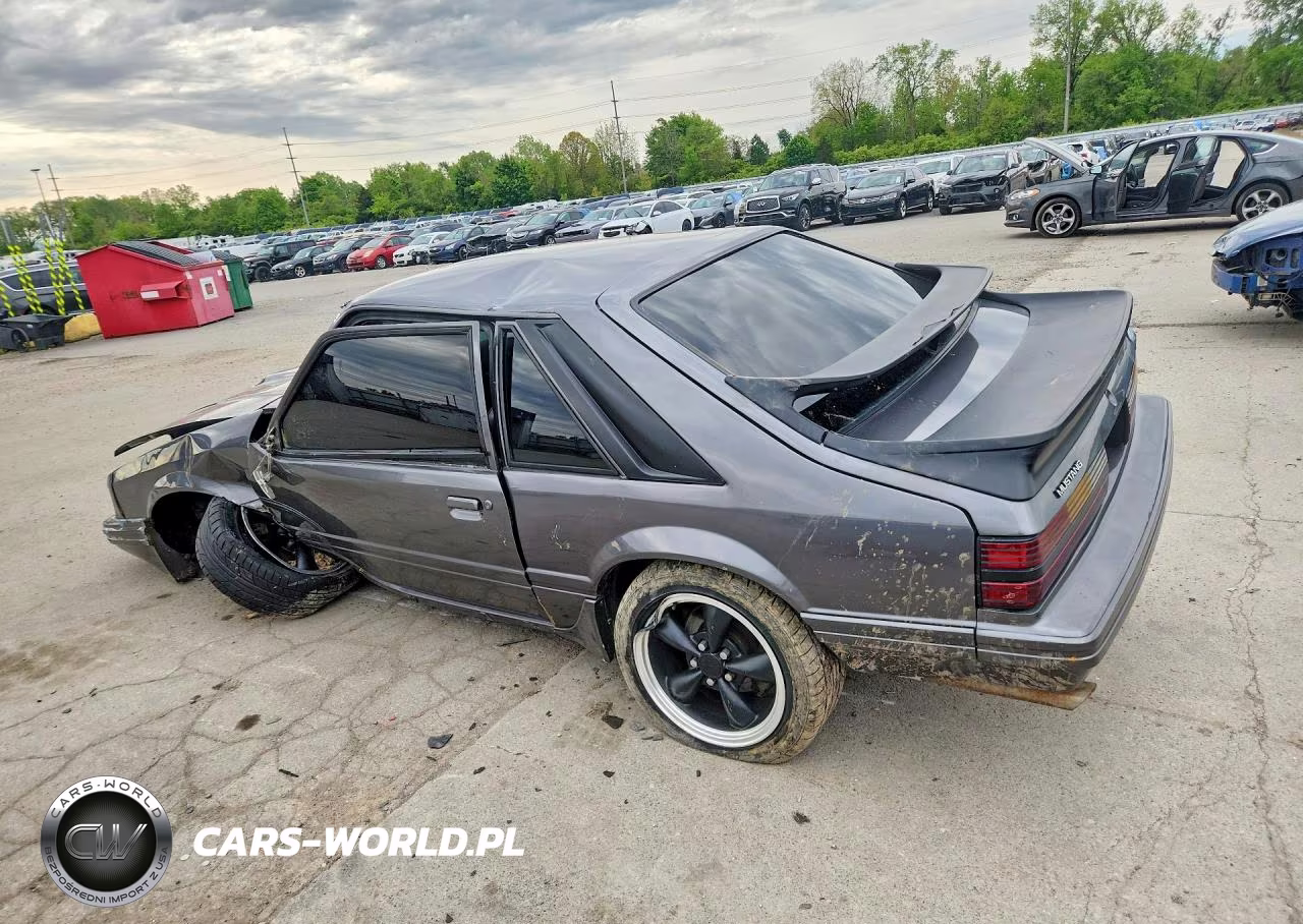 1984 Ford Mustang VIN:1FABP28T8EF129600 - 2