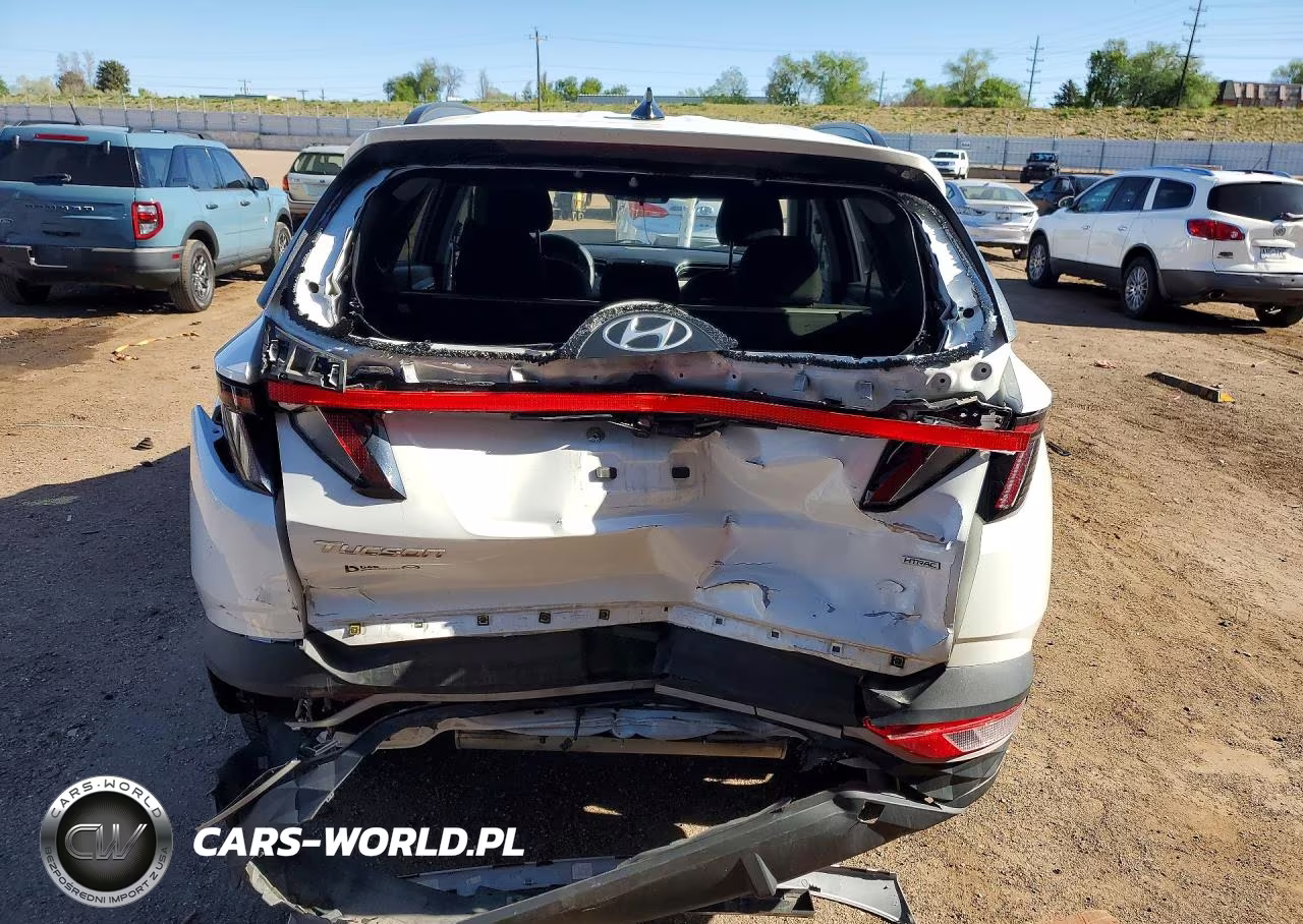 2022 Hyundai Tucson Sel VIN:KM8JBCAE7NU032594 - 6