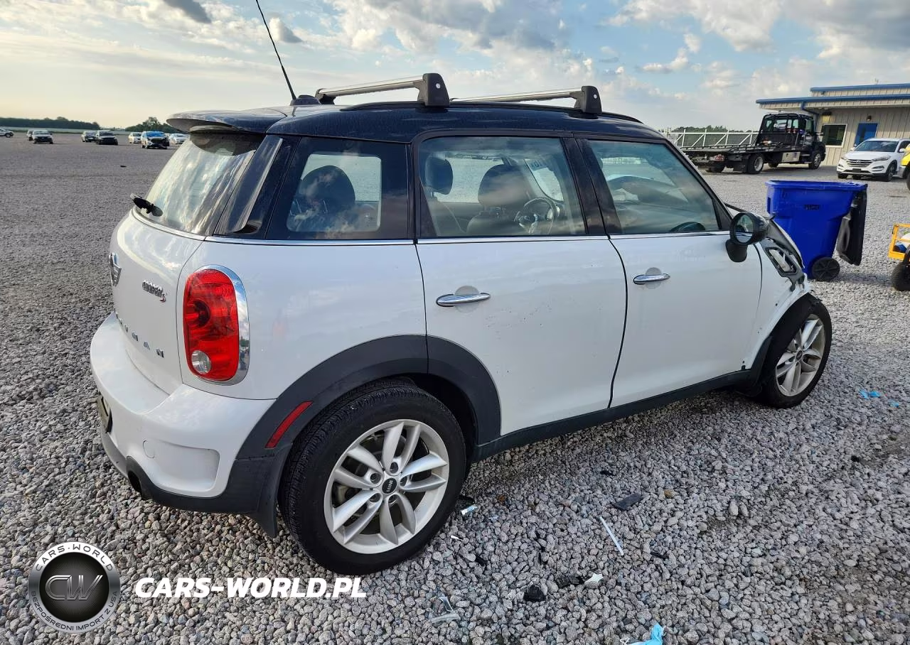 2014 Mini Cooper S Countryman VIN:WMWZC3C51EWT00073 - 3