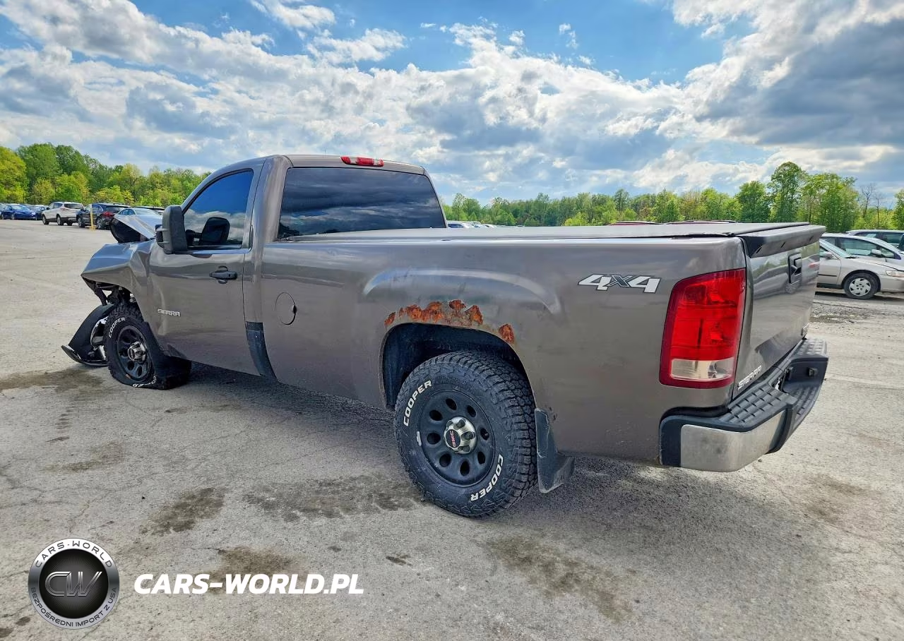 2012 GMC Sierra K1500 VIN:1GTN2TEX0CZ191958 - 2