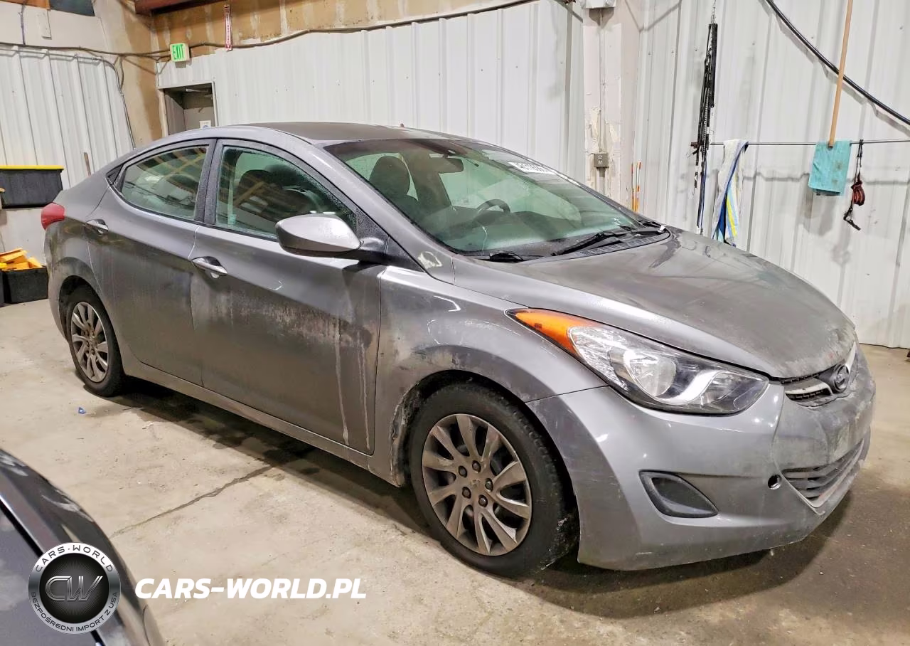 2012 Hyundai Elantra Gls VIN:5NPDH4AE8CH078884 - 4