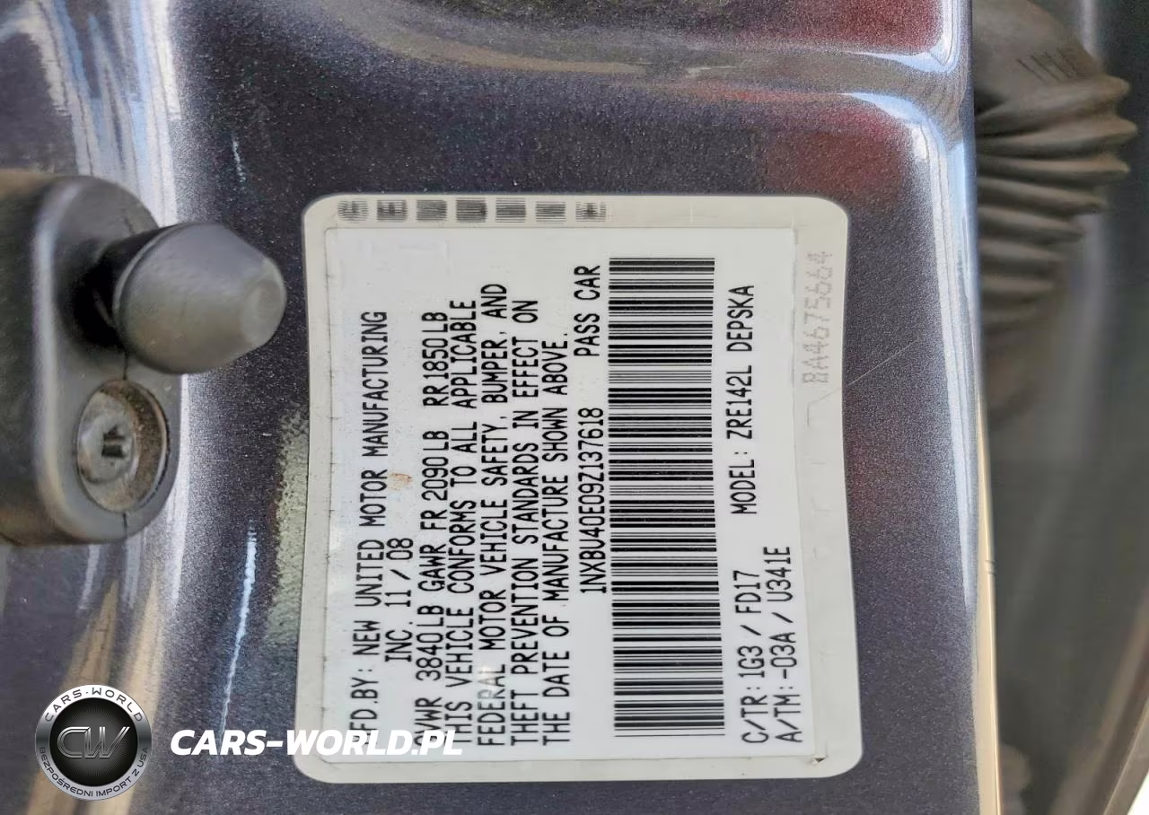 2009 Toyota Corolla S VIN:1NXBU40E09Z137618 - 12