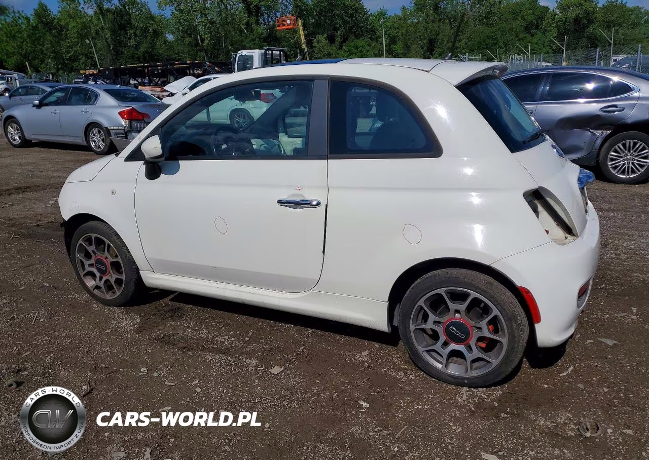 2013 Fiat 500 Sport VIN:3C3CFFBR7DT692605 - 2
