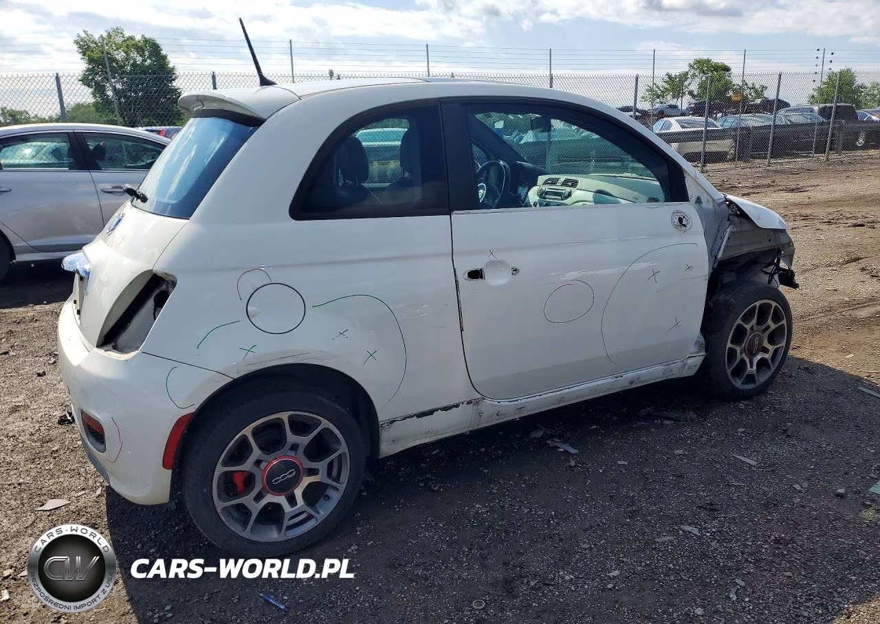 2013 Fiat 500 Sport VIN:3C3CFFBR7DT692605 - 3