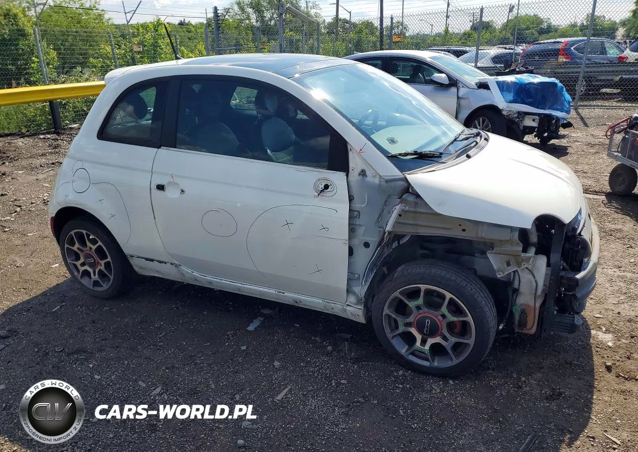 2013 Fiat 500 Sport VIN:3C3CFFBR7DT692605 - 4