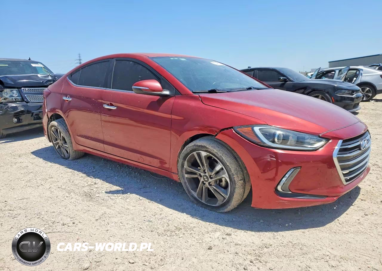 2017 Hyundai Elantra Limited VIN:5NPD84LF8HH167075 - 4