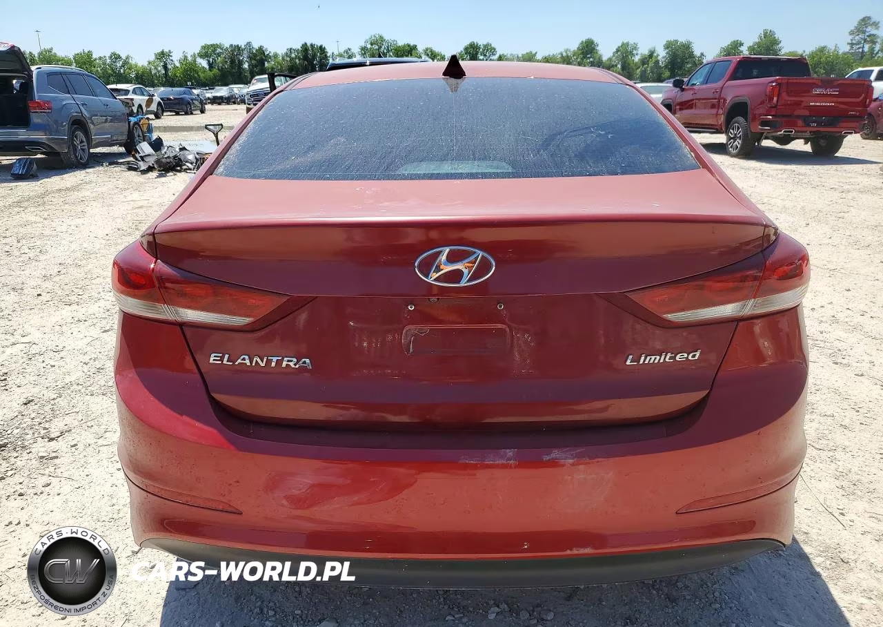 2017 Hyundai Elantra Limited VIN:5NPD84LF8HH167075 - 6