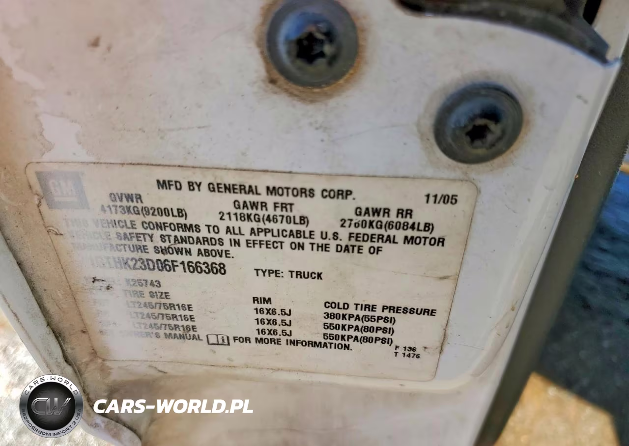 2006 GMC Sierra K2500 Heavy Duty VIN:1GTHK23D06F166368 - 12