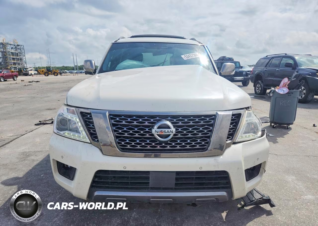 2019 Nissan Armada Platinum VIN:JN8AY2NF9K9351661 - 5