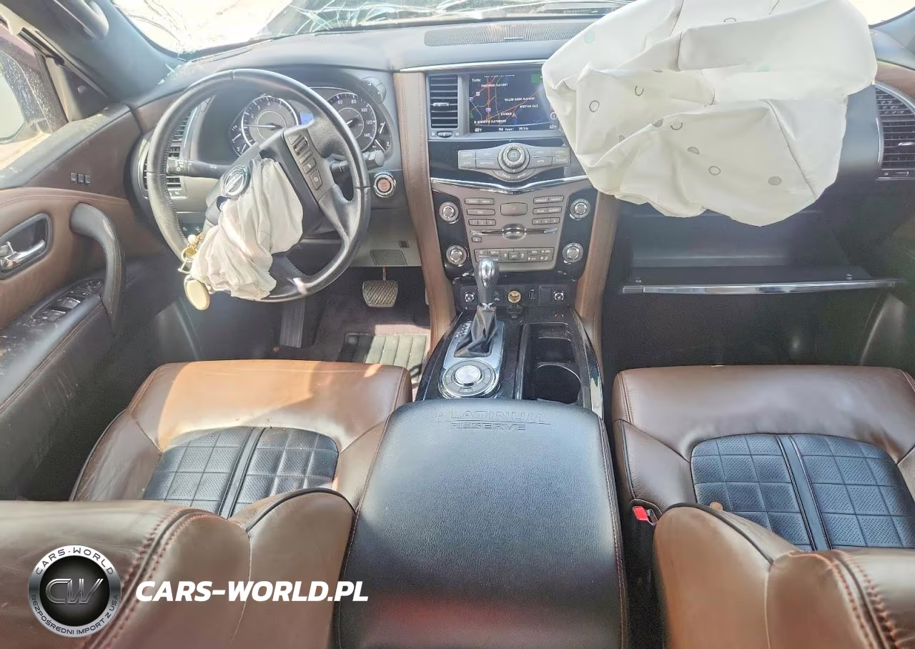 2019 Nissan Armada Platinum VIN:JN8AY2NF9K9351661 - 8