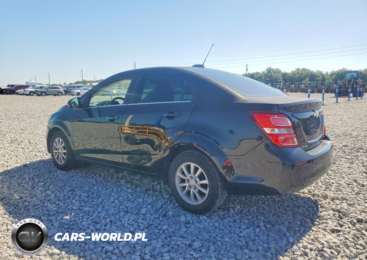 2017 Chevrolet Sonic Lt VIN:1G1JD5SH2H4122574 - 2