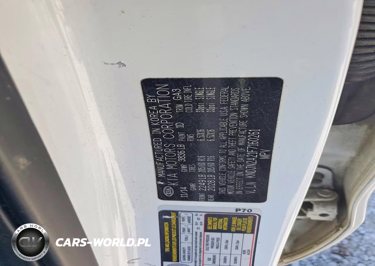 2015 Kia Soul Base VIN:KNDJN2A21F7160261 - 12