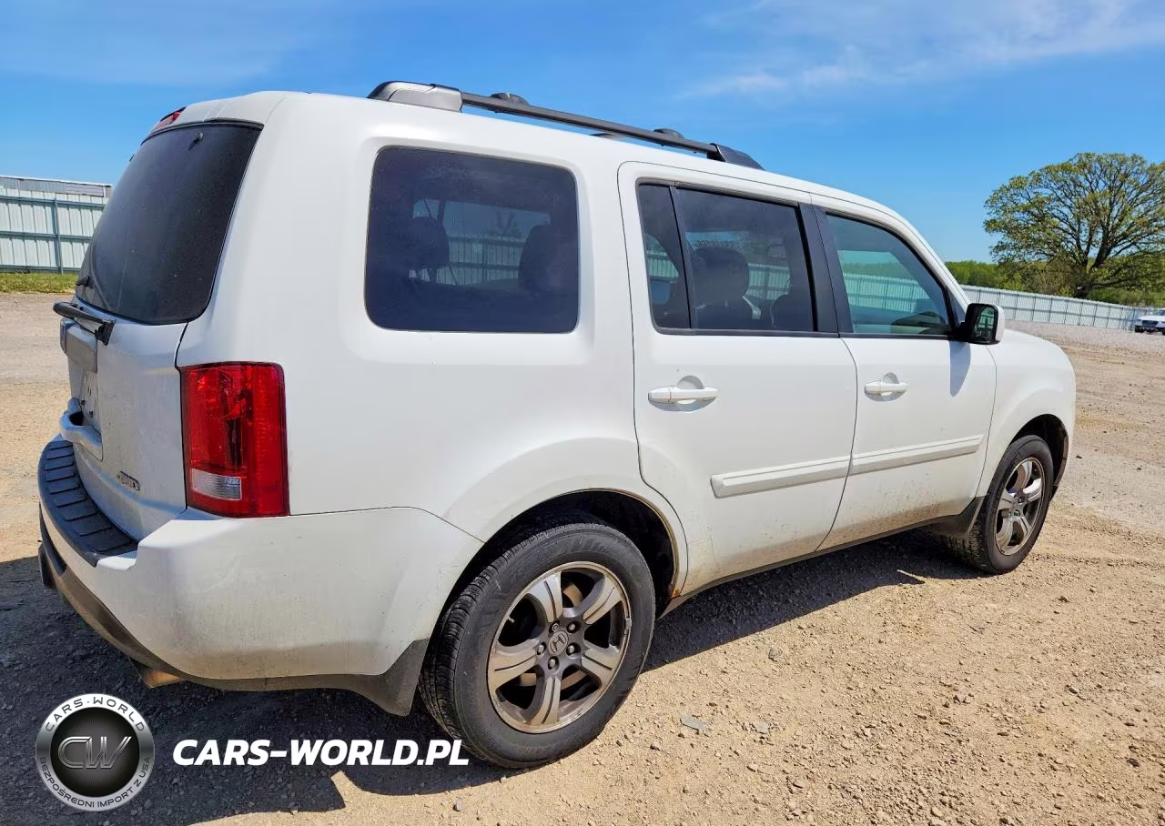2013 Honda Pilot Exl VIN:5FNYF4H63DB027377 - 3