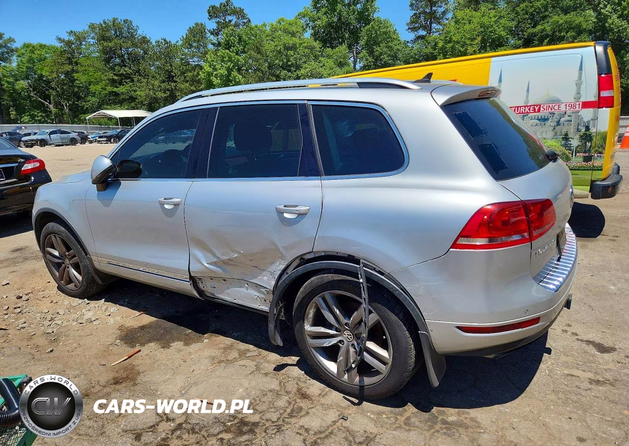 2012 Volkswagen Touareg V6 VIN:WVGEF9BPXCD007789 - 2