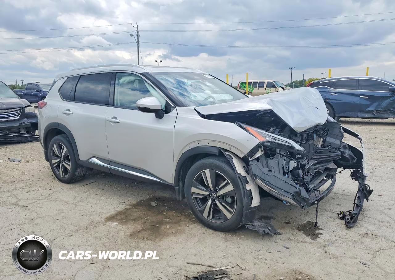 2021 Nissan Rogue Sl VIN:JN8AT3CBXMW229674 - 4