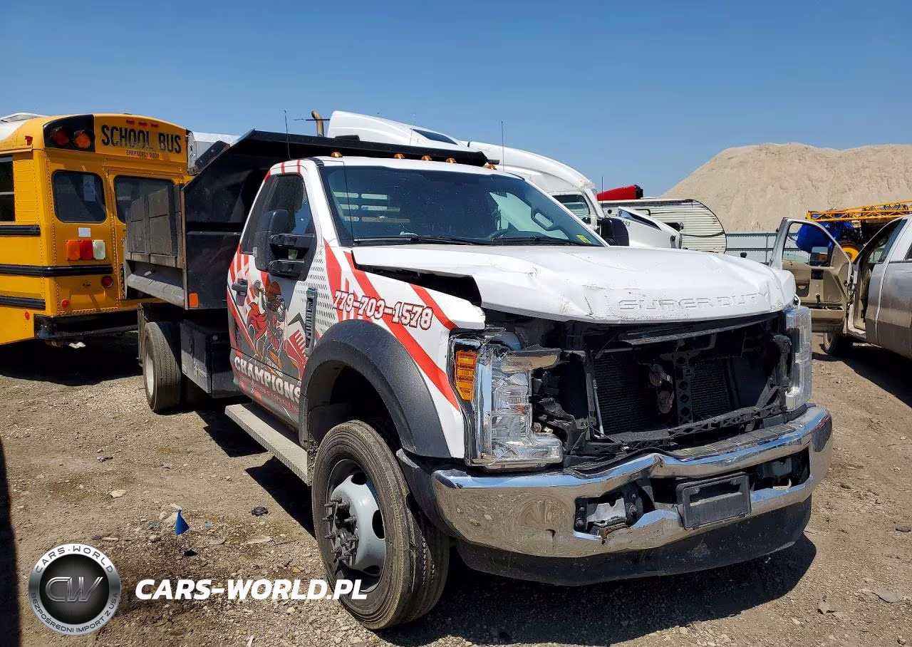 2017 Ford F550 Super Duty Dump Truck VIN:1FDUF5HY1HEE37068 - 4