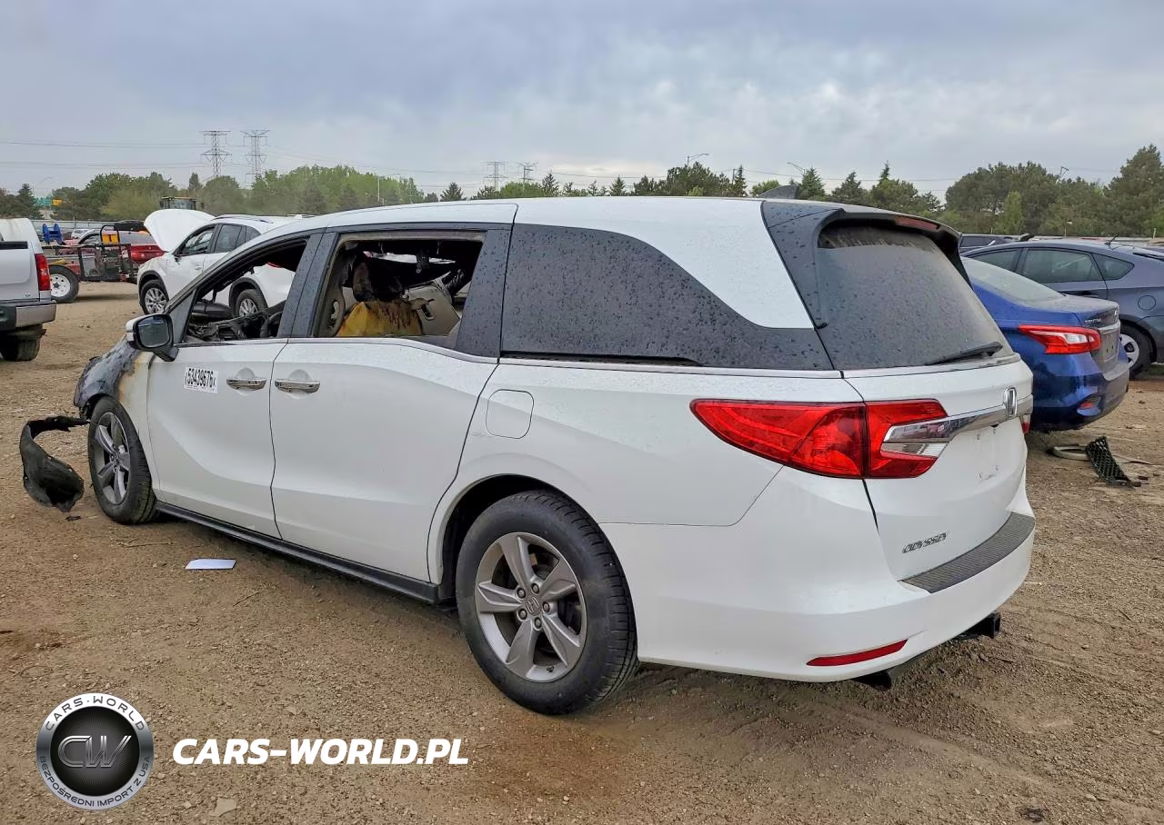 2020 Honda Odyssey Exl VIN:5FNRL6H70LB036845 - 2