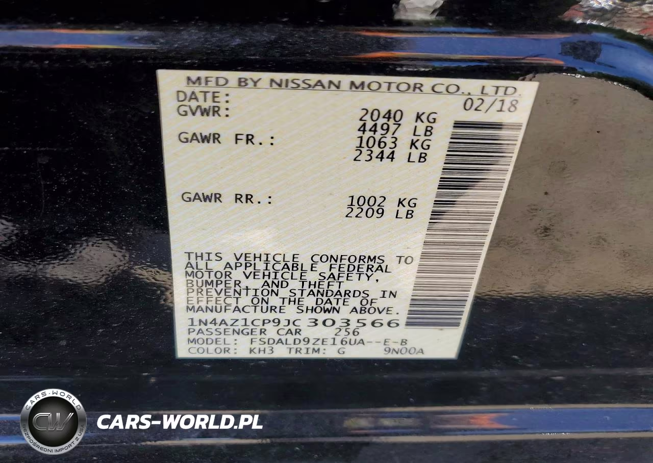 2018 Nissan Leaf Sv VIN:1N4AZ1CP9JC303566 - 14