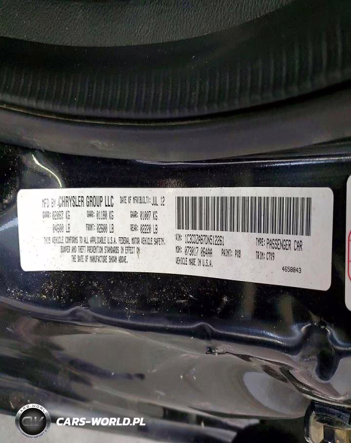 2013 Dodge Avenger Se VIN:1C3CDZAB7DN512261 - 12