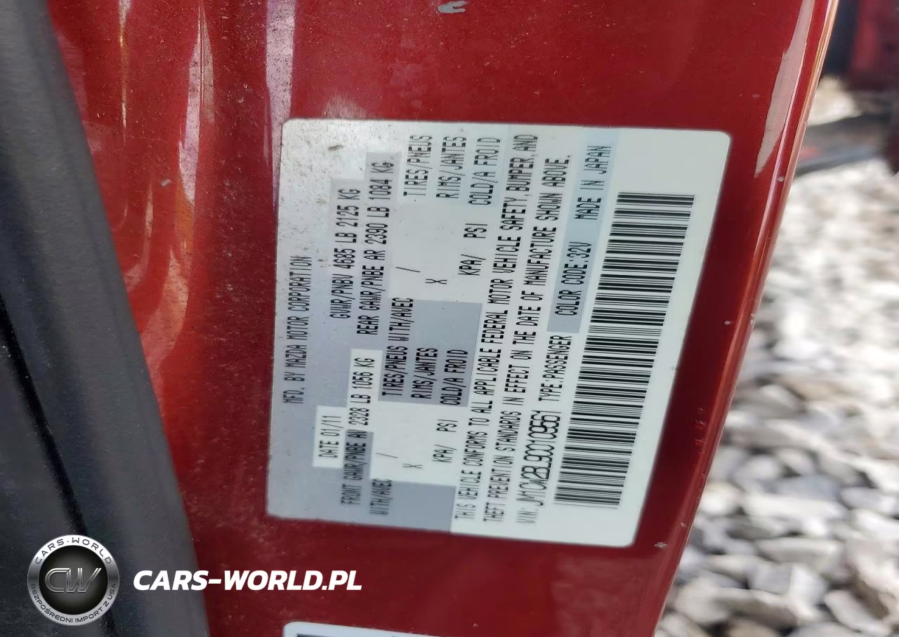 2012 Mazda 5 VIN:JM1CW2BL9C0109561 - 13