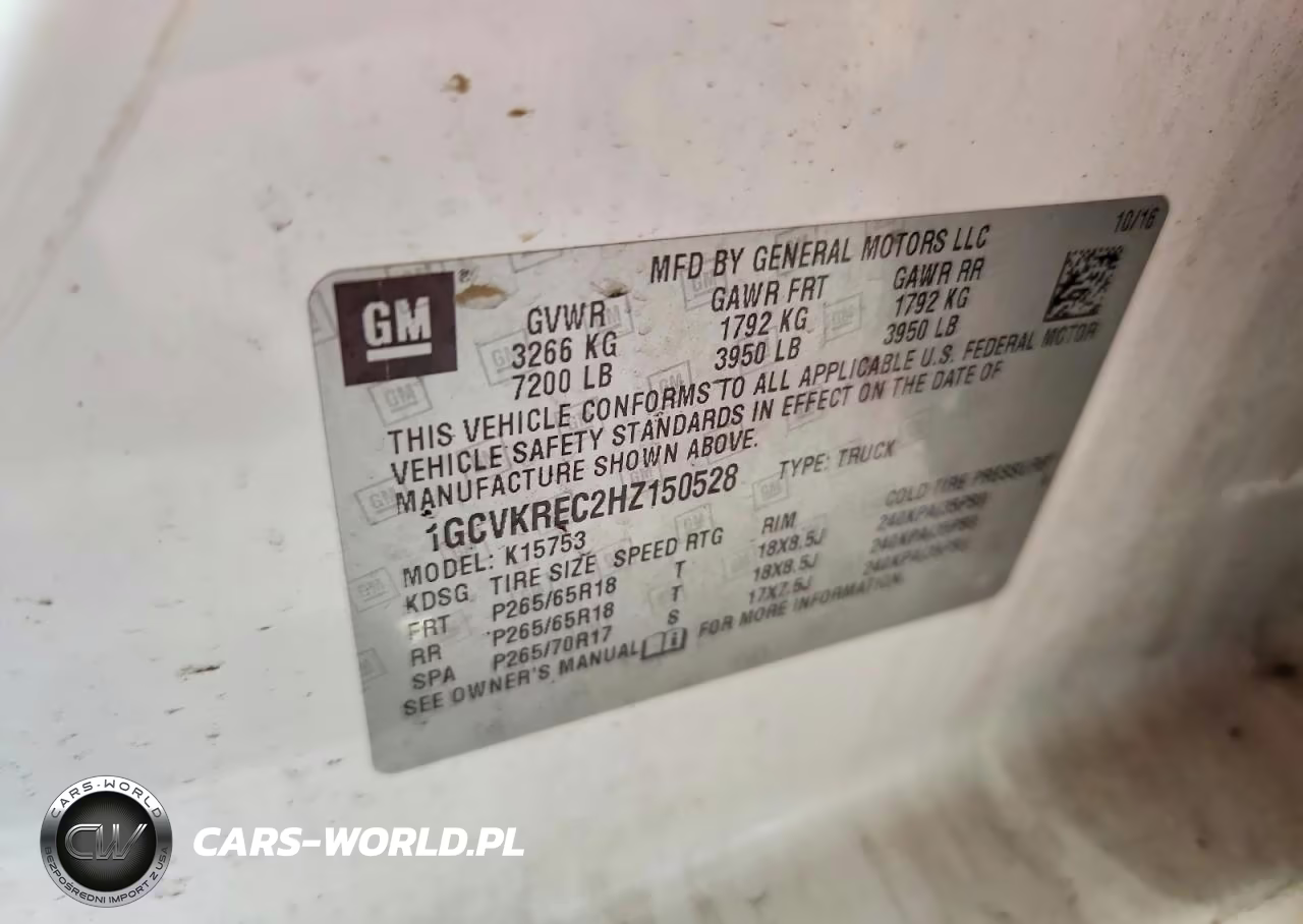 2017 Chevrolet Silverado K1500 Lt VIN:1GCVKREC2HZ150528 - 12
