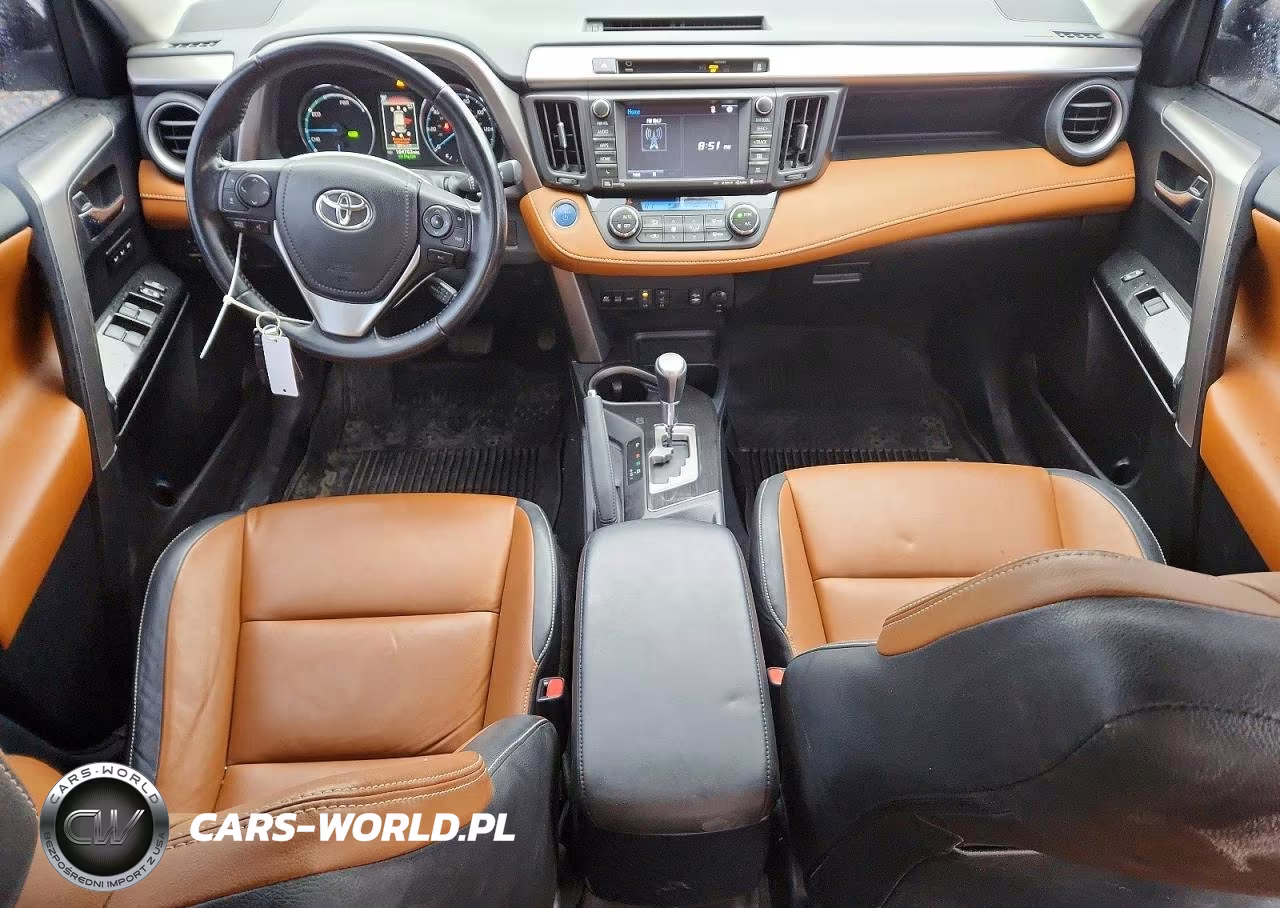 2016 Toyota Rav4 Hv Limited VIN:JTMDJREV4GD005888 - 8