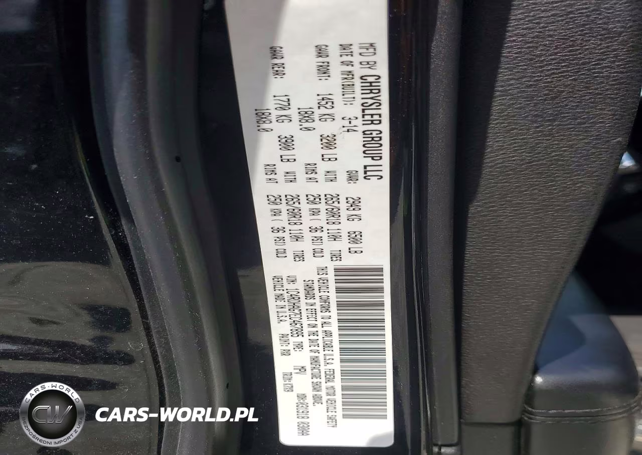 2014 Dodge Durango Sxt VIN:1C4RDHAG7EC467895 - 13