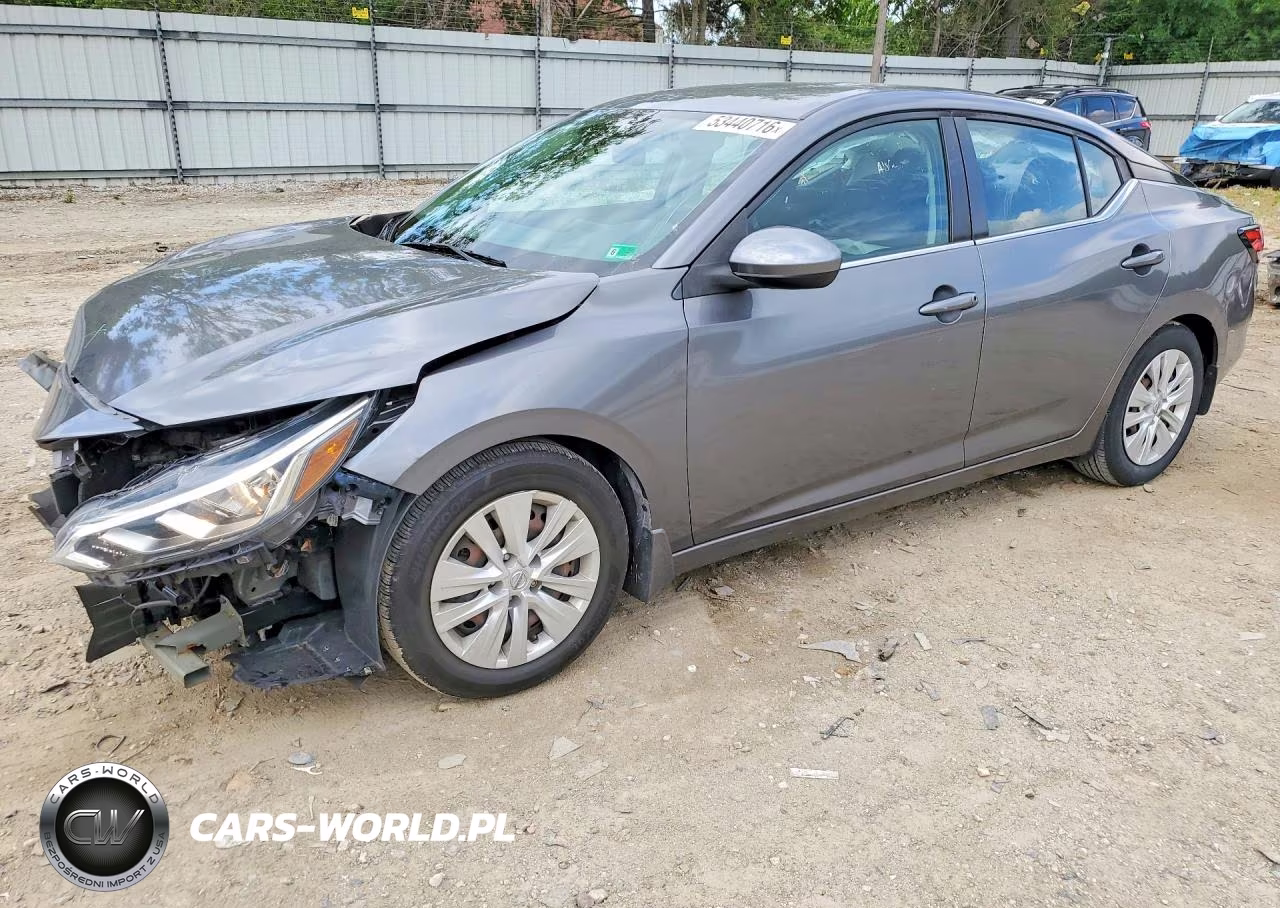 2020 Nissan Sentra S VIN:3N1AB8BV2LY289594 - 1