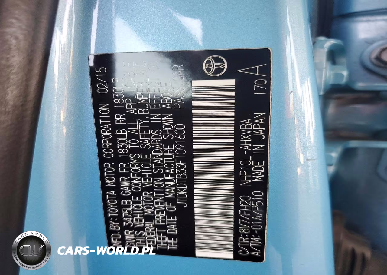 2015 Toyota Prius C One VIN:JTDKDTB33F1091600 - 12