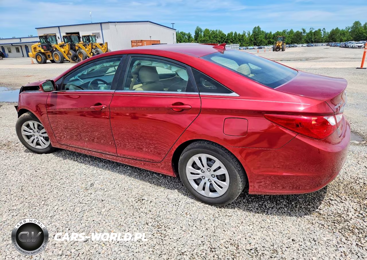 2012 Hyundai Sonata Gls VIN:5NPEB4AC3CH386677 - 2
