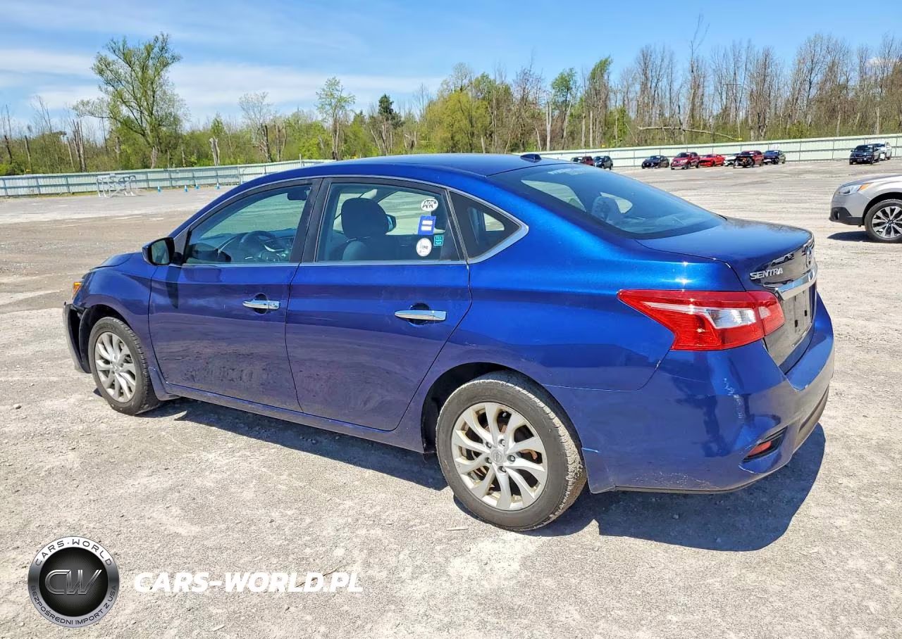 2018 Nissan Sentra Sv VIN:3N1AB7AP1JL623914 - 2