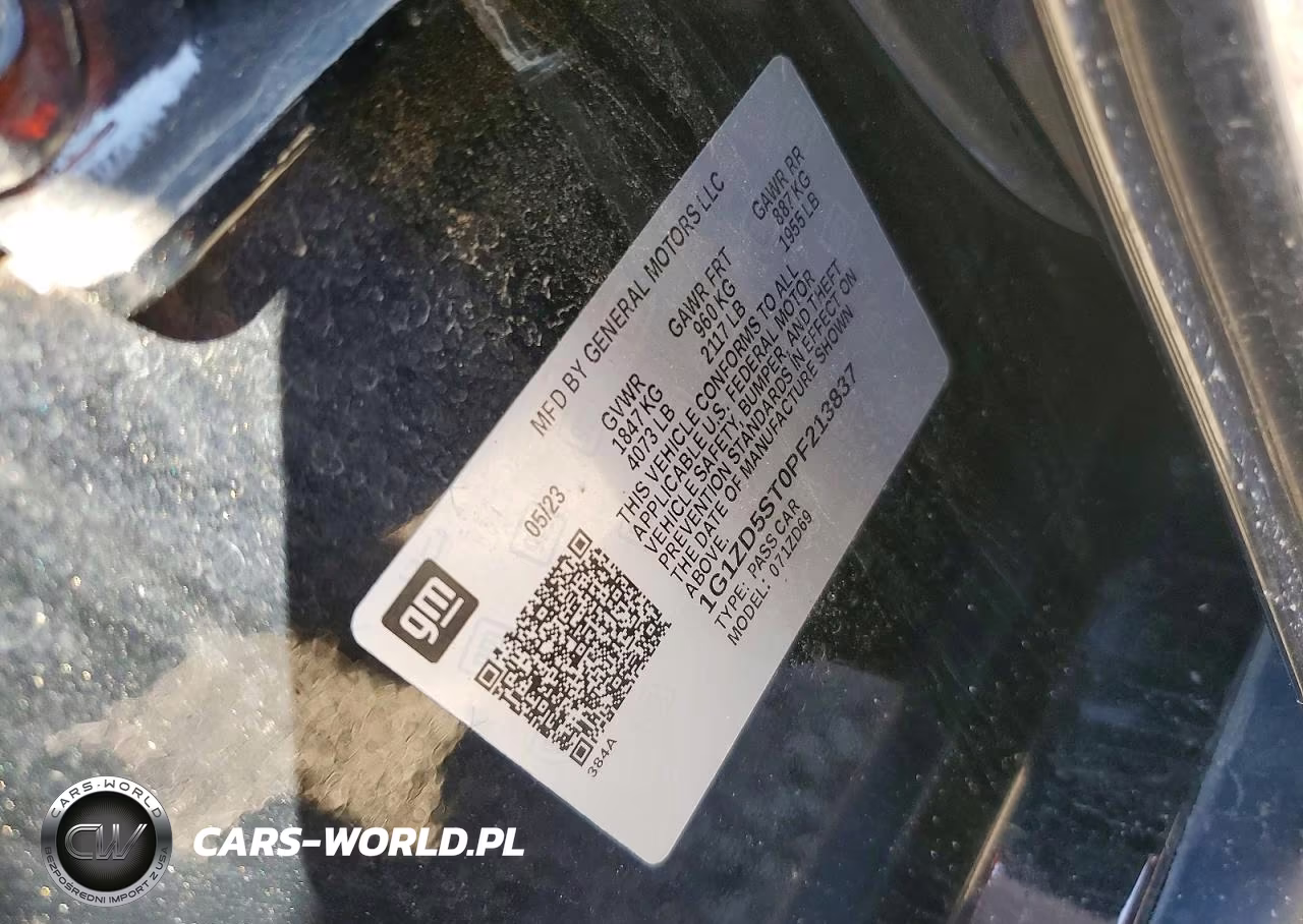 2023 Chevrolet Malibu Lt VIN:1G1ZD5ST0PF213837 - 12