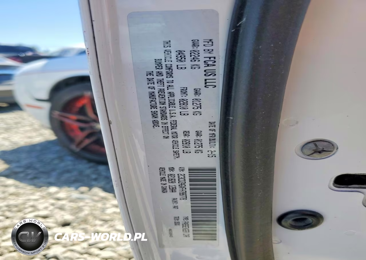 2015 Dodge Challenger Sxt VIN:2C3CDZAGXFH788778 - 13